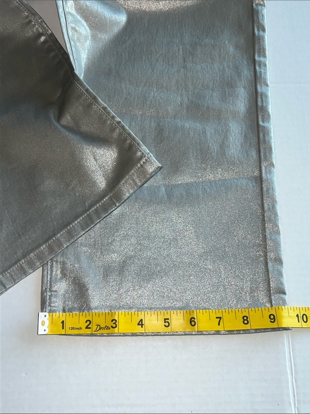 NWT Kut from the Kloth Miller High Rise Metallic Wide-Leg Pants Sz 2 - Picture 16 of 16